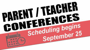 parent teacher conferences 2022 09 23