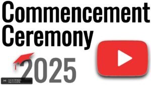 graduation youtube screenshot video live stream 2025 05 20