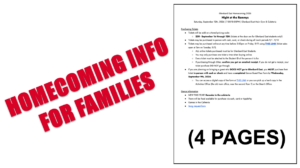 Homecoming Info for Families 2026 09 09a